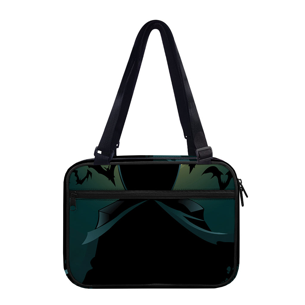 Halloween Vampire Silhouette Print Double Strap Bible Bag