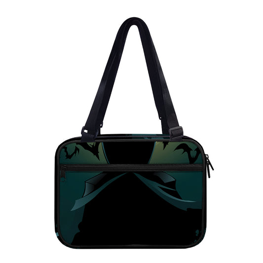 Halloween Vampire Silhouette Print Double Strap Bible Bag