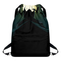 Halloween Vampire Silhouette Print Drawstring Backpack
