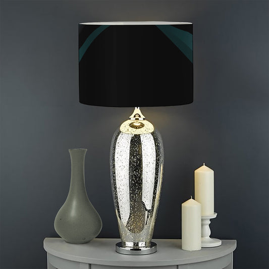 Halloween Vampire Silhouette Print Drum Lamp Shade