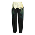 Halloween Vampire Silhouette Print Fleece Lined Knit Pants