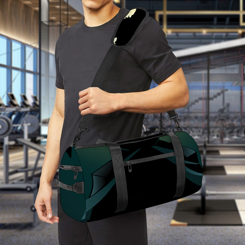 Halloween Vampire Silhouette Print Gym Bag