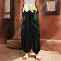 Halloween Vampire Silhouette Print Harem Pants