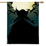 Halloween Vampire Silhouette Print House Flag