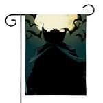 Halloween Vampire Silhouette Print House Flag
