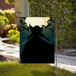 Halloween Vampire Silhouette Print House Flag