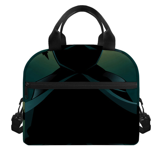 Halloween Vampire Silhouette Print Insulated Lunch Bag