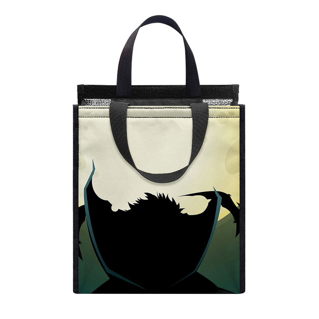 Halloween Vampire Silhouette Print Insulated Lunch Tote