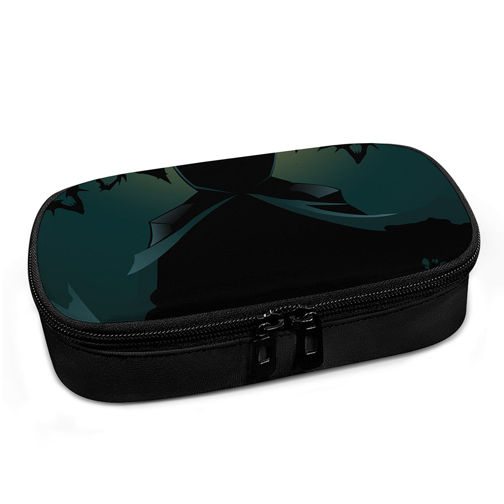 Halloween Vampire Silhouette Print Insulin Cooler Travel Case
