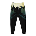 Halloween Vampire Silhouette Print Jogger Pants