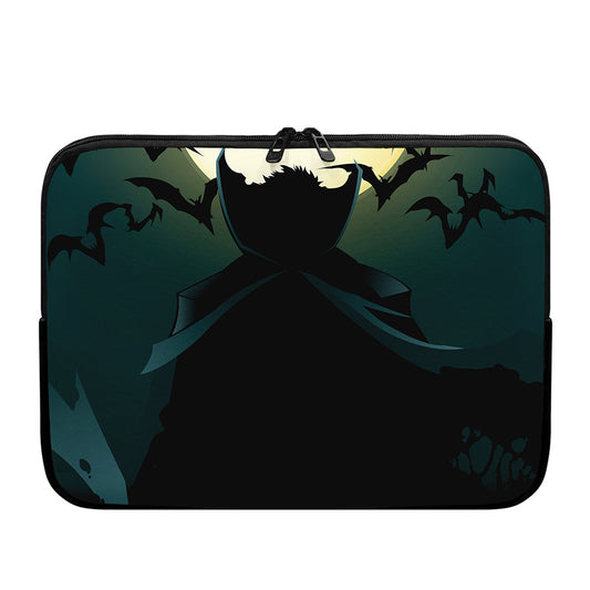 Halloween Vampire Silhouette Print Laptop Sleeve