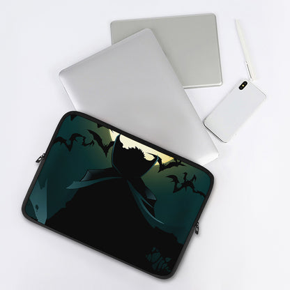 Halloween Vampire Silhouette Print Laptop Sleeve