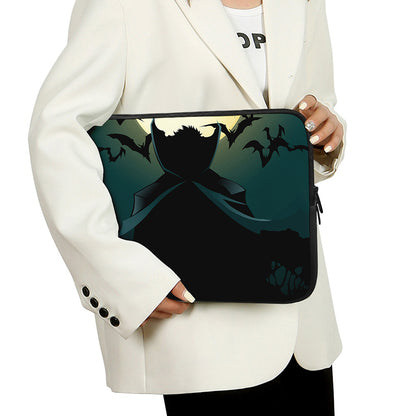 Halloween Vampire Silhouette Print Laptop Sleeve