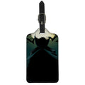 Halloween Vampire Silhouette Print Luggage Tag