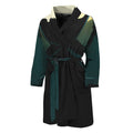 Halloween Vampire Silhouette Print Men's Bathrobe