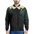 Halloween Vampire Silhouette Print Men's Bomber Jacket