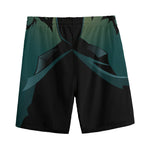 Halloween Vampire Silhouette Print Men's Sports Shorts