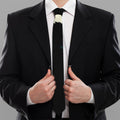 Halloween Vampire Silhouette Print Necktie