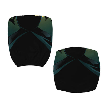 Halloween Vampire Silhouette Print Office Chair Cover