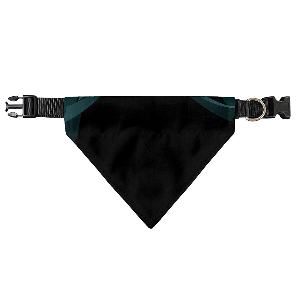 Halloween Vampire Silhouette Print Over The Collar Dog Bandana