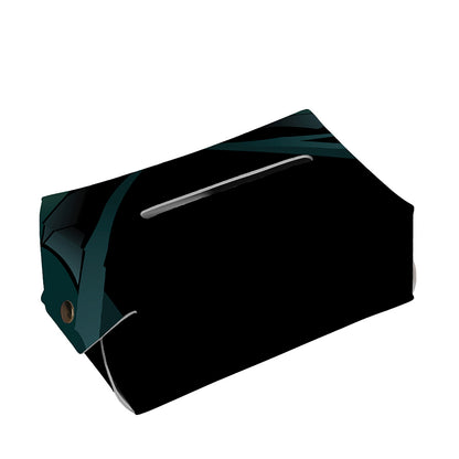 Halloween Vampire Silhouette Print Rectangle Tissue Box Cover