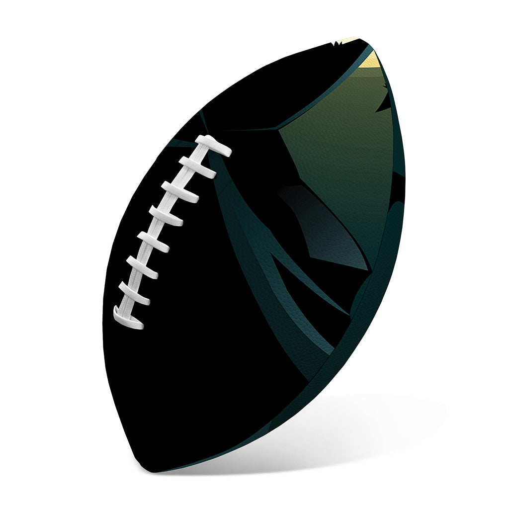 Halloween Vampire Silhouette Print Rugby Ball