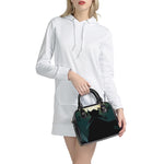 Halloween Vampire Silhouette Print Shoulder Handbag