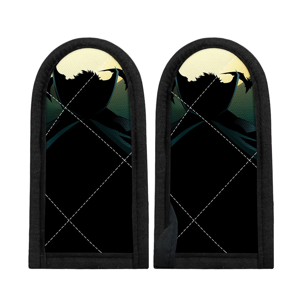Halloween Vampire Silhouette Print Skillet Handle Cover