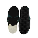 Halloween Vampire Silhouette Print Slippers