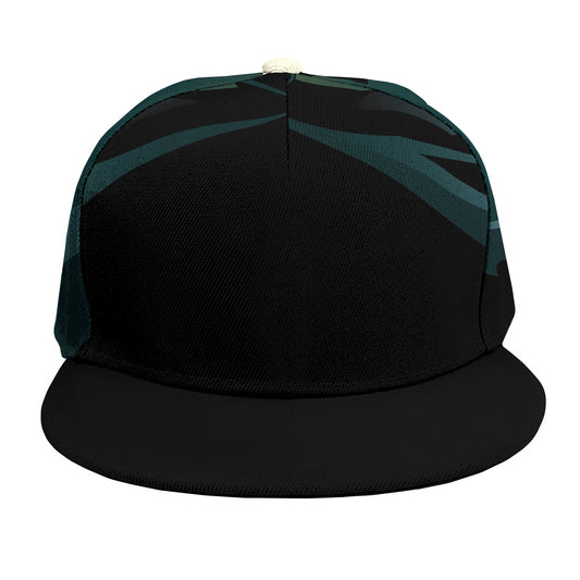 Halloween Vampire Silhouette Print Snapback Cap