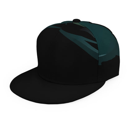 Halloween Vampire Silhouette Print Snapback Cap