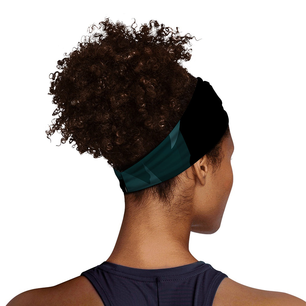 Halloween Vampire Silhouette Print Sports Headband