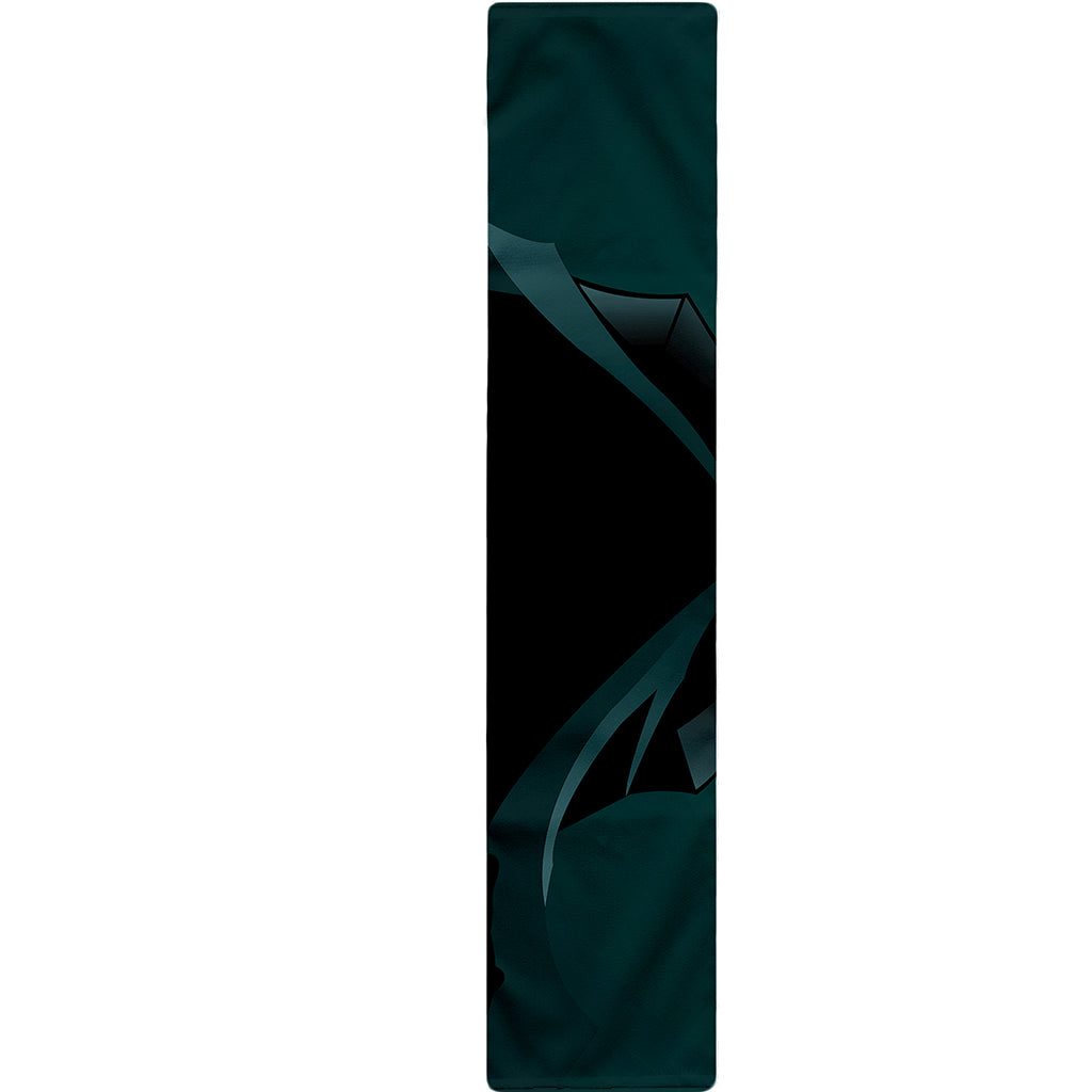 Halloween Vampire Silhouette Print Table Runner