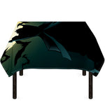 Halloween Vampire Silhouette Print Tablecloth