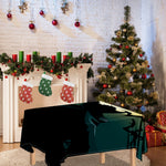 Halloween Vampire Silhouette Print Tablecloth