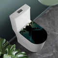 Halloween Vampire Silhouette Print Toilet Lid Cover