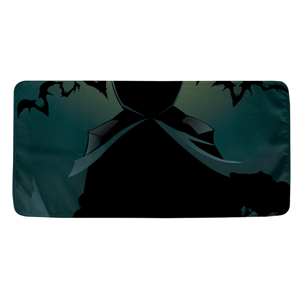 Halloween Vampire Silhouette Print Towel