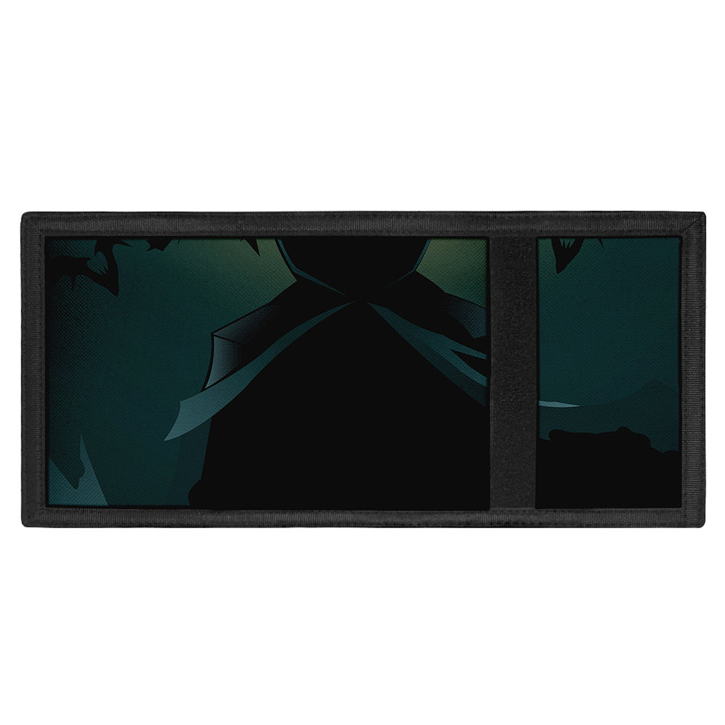 Halloween Vampire Silhouette Print Trifold Wallet