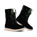 Halloween Vampire Silhouette Print Winter Boots