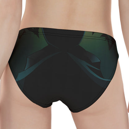 Halloween Vampire Silhouette Print Women's Panties