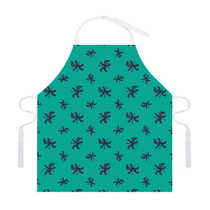 Halloween Voodoo Doll Pattern Print Adjustable Apron