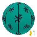 Halloween Voodoo Doll Pattern Print Basketball