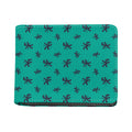 Halloween Voodoo Doll Pattern Print Bifold Wallet