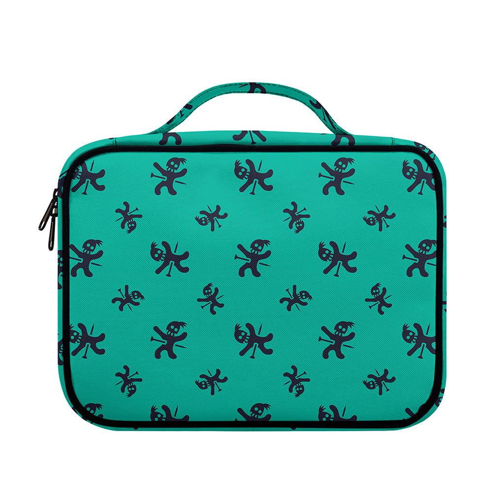 Halloween Voodoo Doll Pattern Print Briefcase Bible Bag