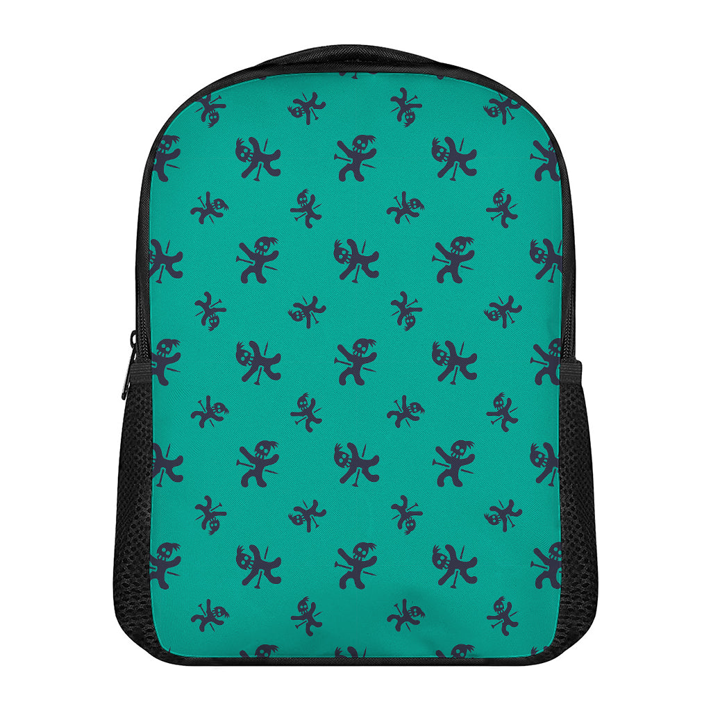 Halloween Voodoo Doll Pattern Print Casual Backpack