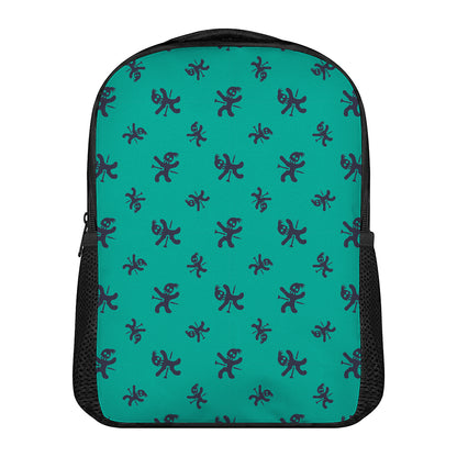 Halloween Voodoo Doll Pattern Print Casual Backpack