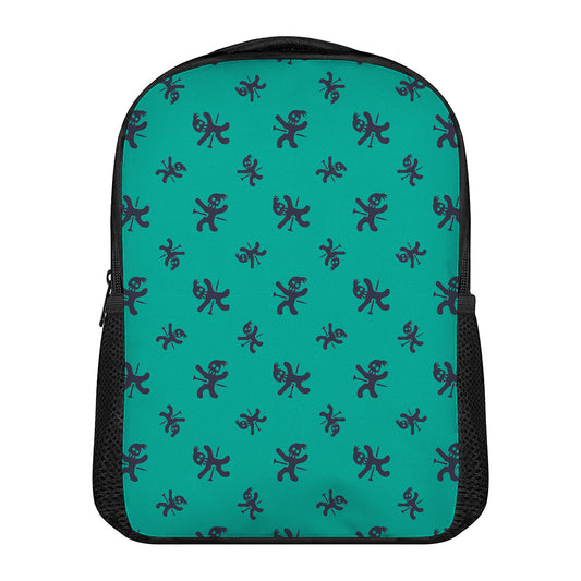 Halloween Voodoo Doll Pattern Print Casual Backpack