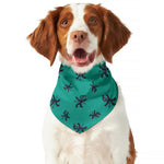 Halloween Voodoo Doll Pattern Print Dog Bandana
