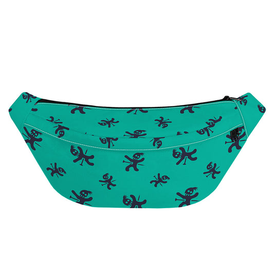 Halloween Voodoo Doll Pattern Print Fanny Pack