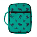 Halloween Voodoo Doll Pattern Print Front Pocket Bible Bag